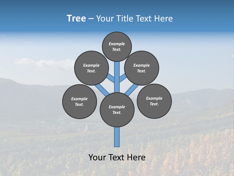 Europe Juicy Black PowerPoint Template