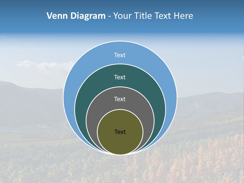 Europe Juicy Black PowerPoint Template