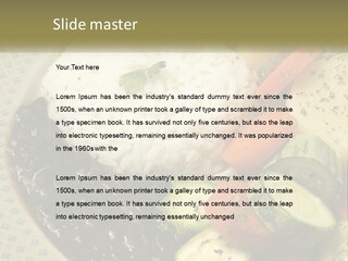 Place Vegetable Beans PowerPoint Template