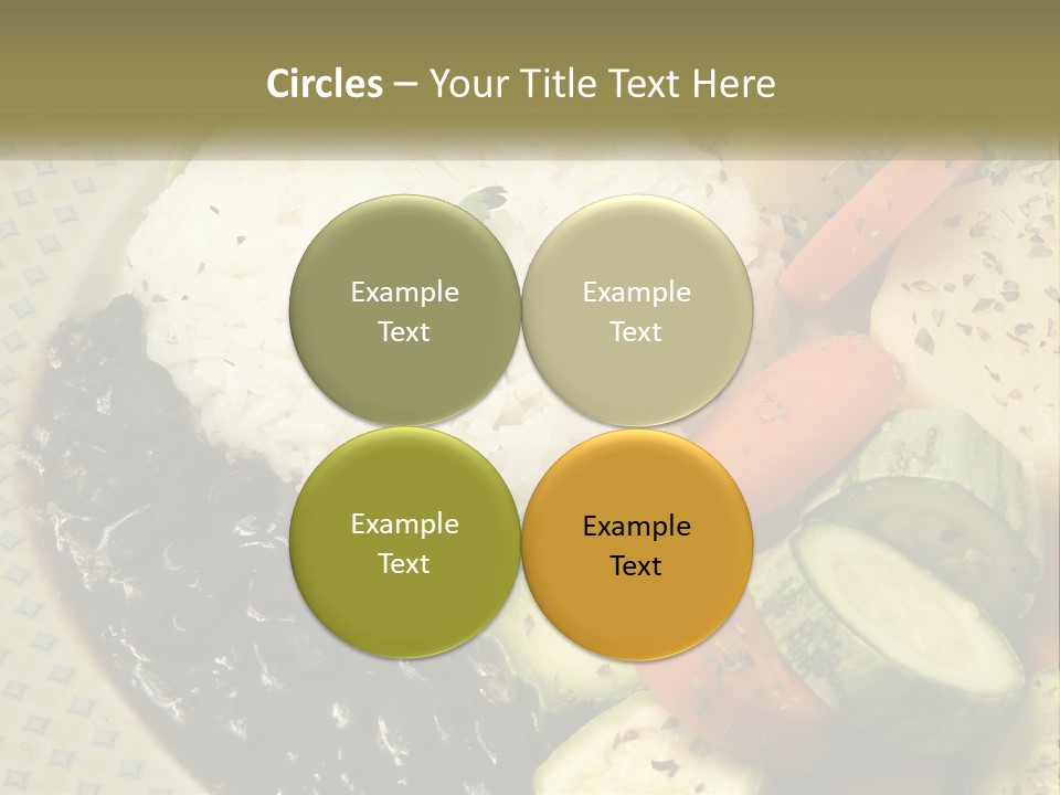 Place Vegetable Beans PowerPoint Template