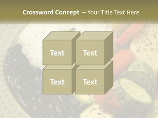 Place Vegetable Beans PowerPoint Template