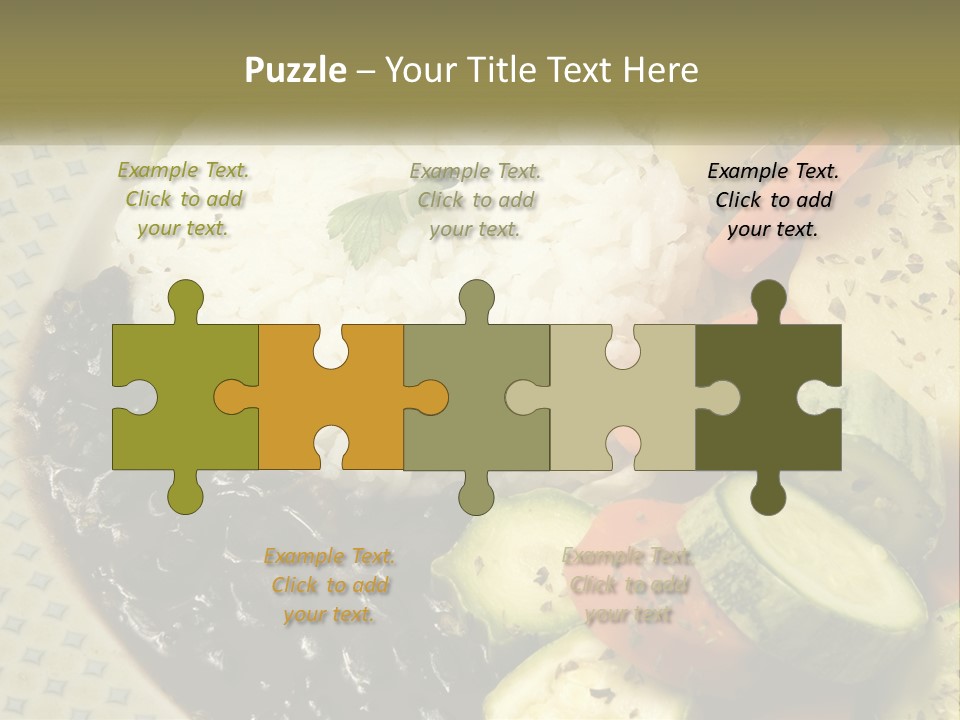 Place Vegetable Beans PowerPoint Template