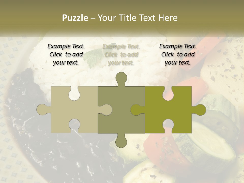 Place Vegetable Beans PowerPoint Template