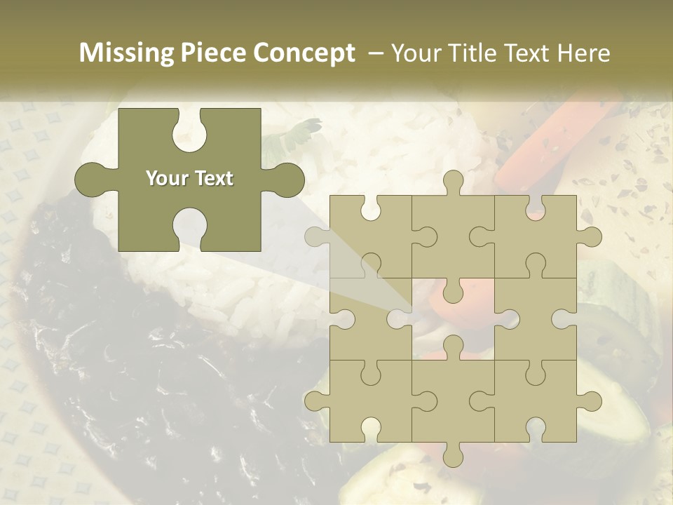 Place Vegetable Beans PowerPoint Template