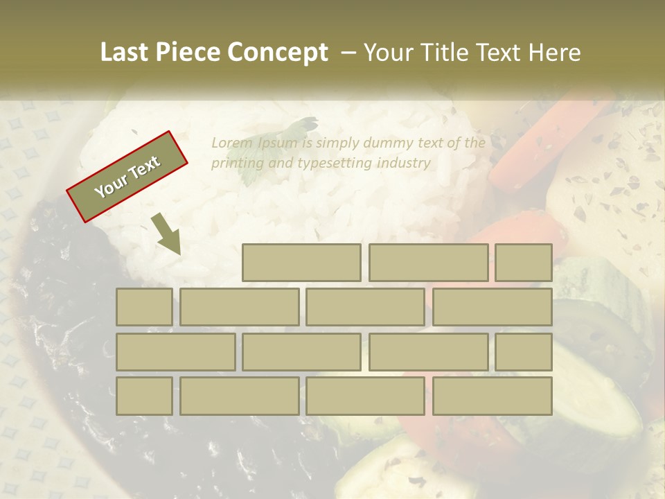 Place Vegetable Beans PowerPoint Template