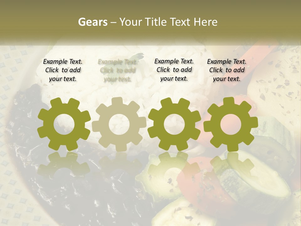 Place Vegetable Beans PowerPoint Template