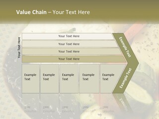 Place Vegetable Beans PowerPoint Template