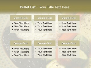 Place Vegetable Beans PowerPoint Template