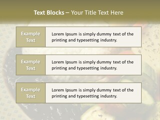 Place Vegetable Beans PowerPoint Template