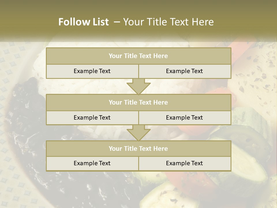 Place Vegetable Beans PowerPoint Template