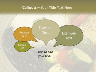 Place Vegetable Beans PowerPoint Template