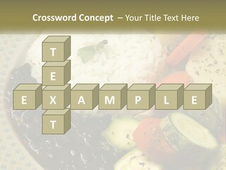 Place Vegetable Beans PowerPoint Template