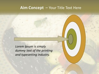 Place Vegetable Beans PowerPoint Template