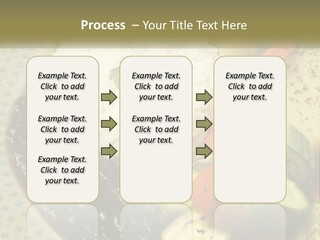 Place Vegetable Beans PowerPoint Template