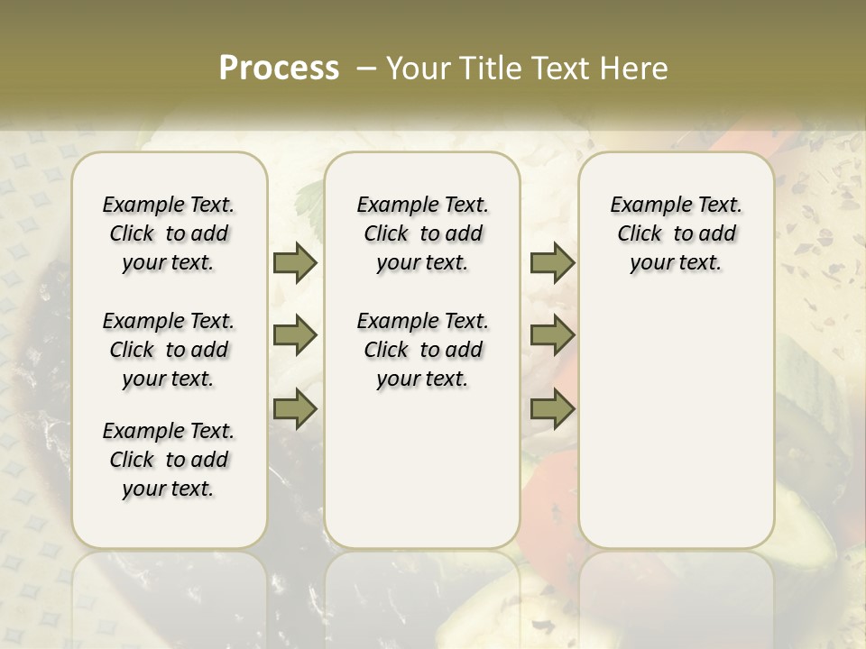 Place Vegetable Beans PowerPoint Template