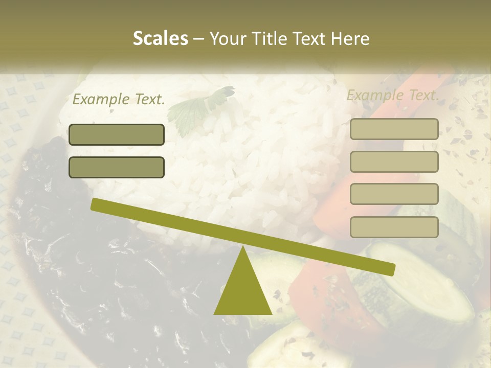 Place Vegetable Beans PowerPoint Template