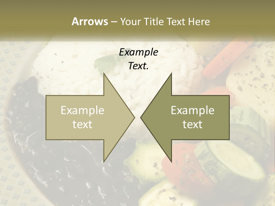 Place Vegetable Beans PowerPoint Template