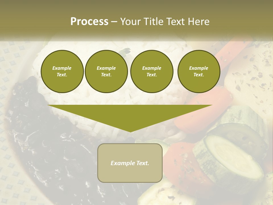 Place Vegetable Beans PowerPoint Template