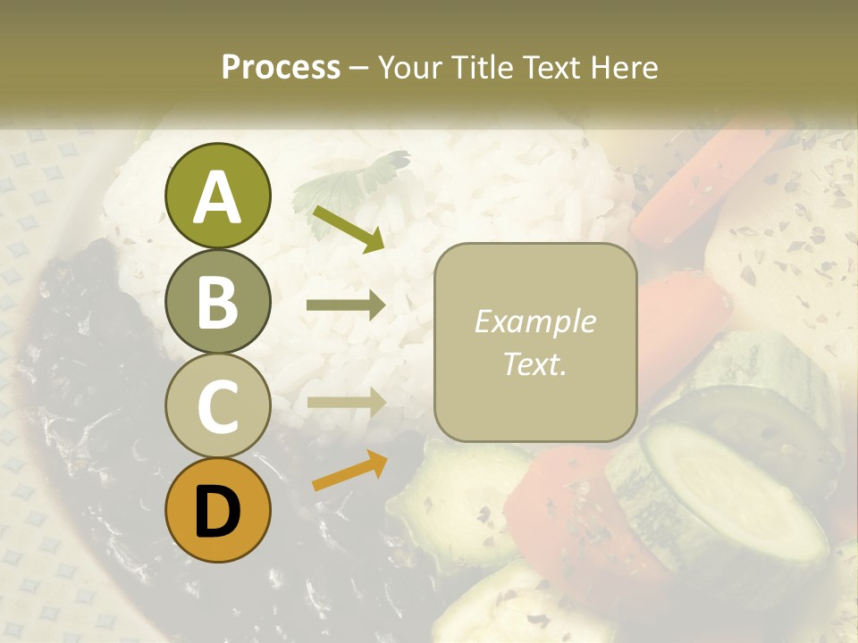 Place Vegetable Beans PowerPoint Template