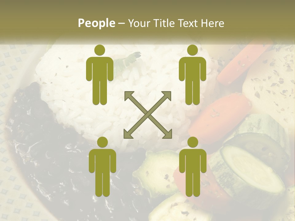Place Vegetable Beans PowerPoint Template