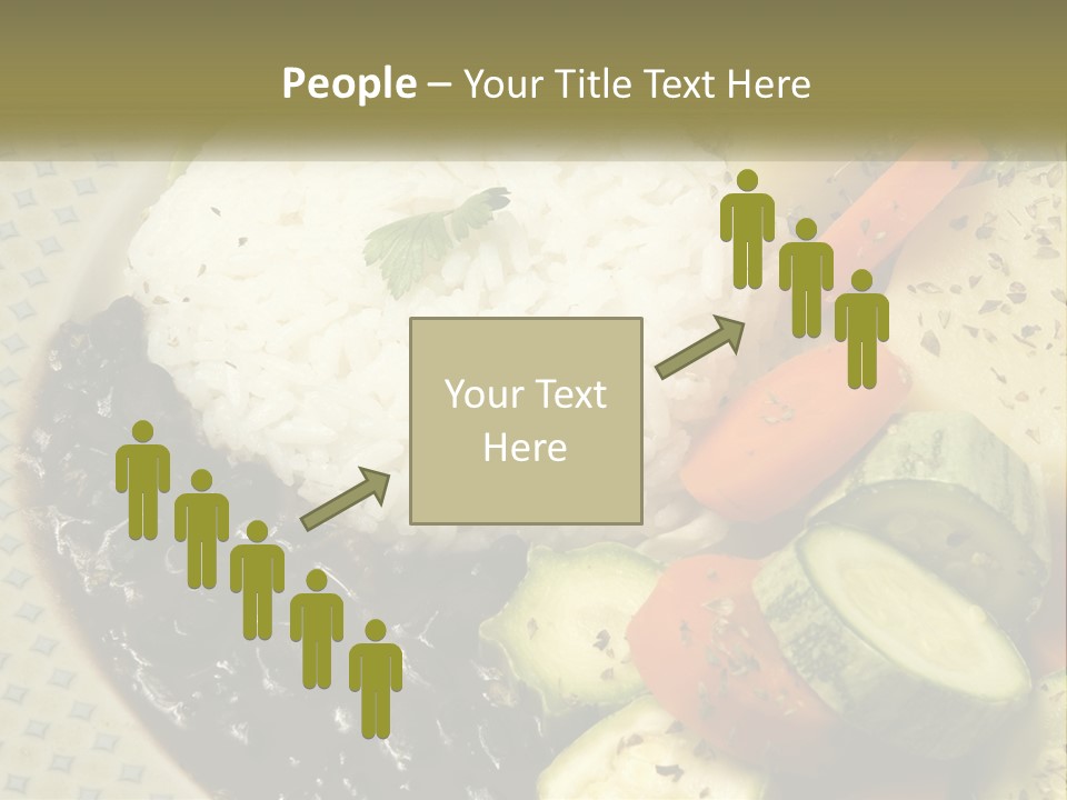 Place Vegetable Beans PowerPoint Template