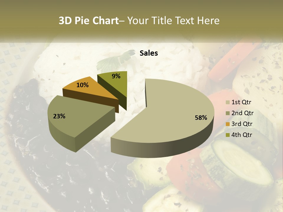 Place Vegetable Beans PowerPoint Template