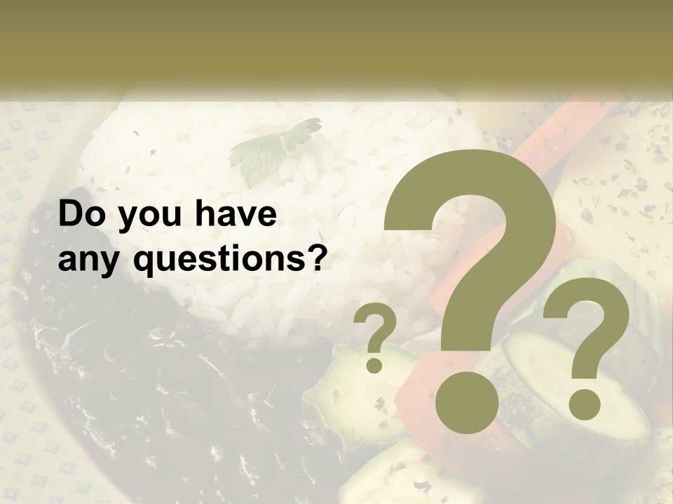 Place Vegetable Beans PowerPoint Template