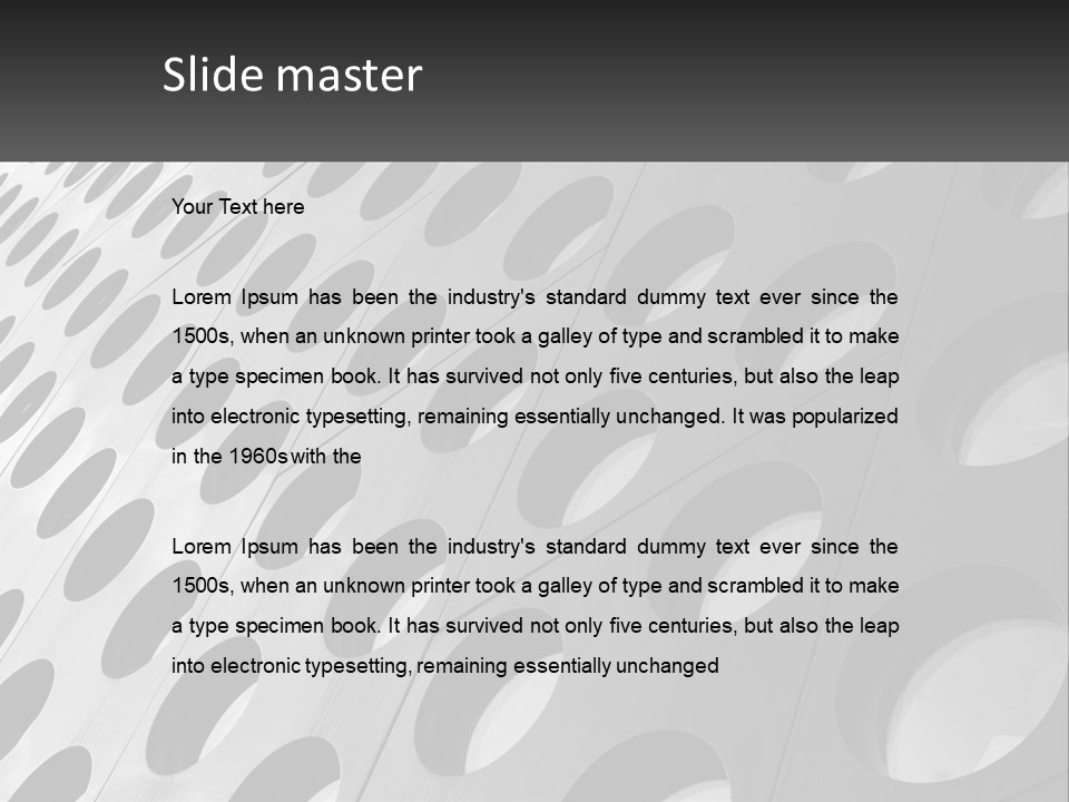 Architecture Shape Construct PowerPoint Template