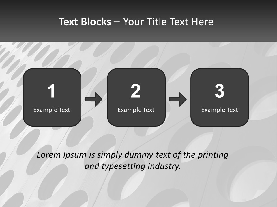 Architecture Shape Construct PowerPoint Template