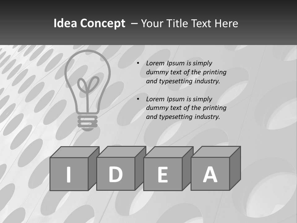 Architecture Shape Construct PowerPoint Template