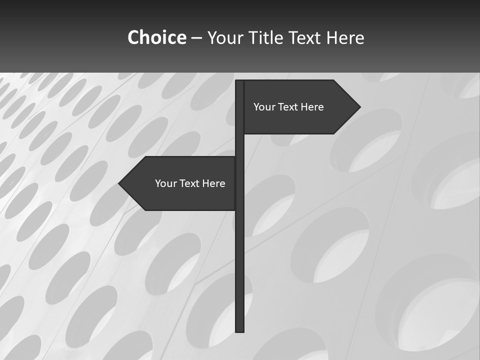 Architecture Shape Construct PowerPoint Template