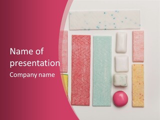 Object Pink Macro PowerPoint Template