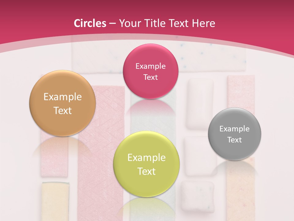 Object Pink Macro PowerPoint Template