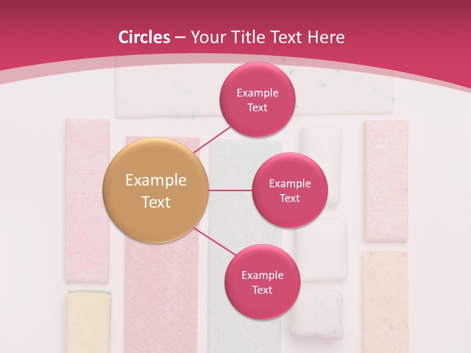 Object Pink Macro PowerPoint Template