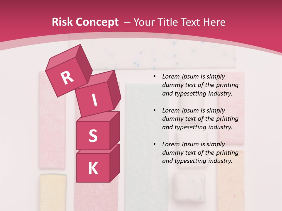 Object Pink Macro PowerPoint Template