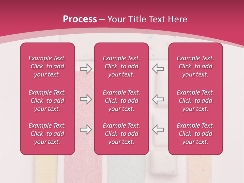 Object Pink Macro PowerPoint Template