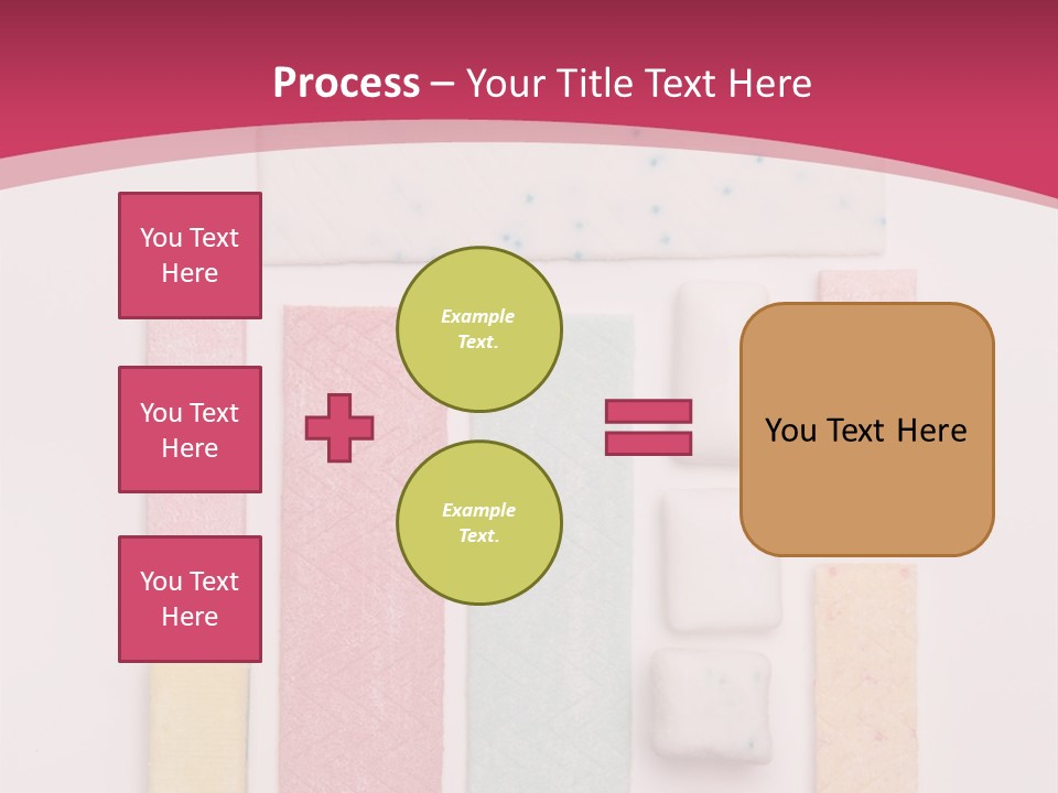 Object Pink Macro PowerPoint Template