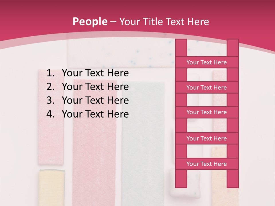 Object Pink Macro PowerPoint Template