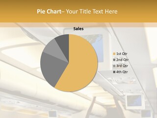 Airplane Sit Seat PowerPoint Template