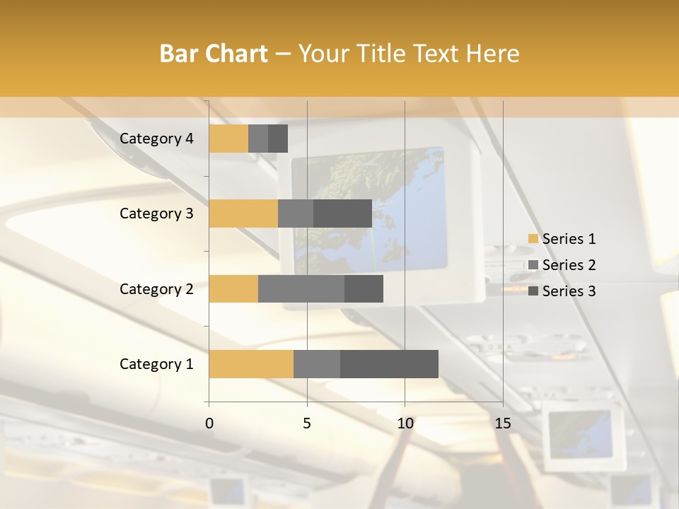 Airplane Sit Seat PowerPoint Template