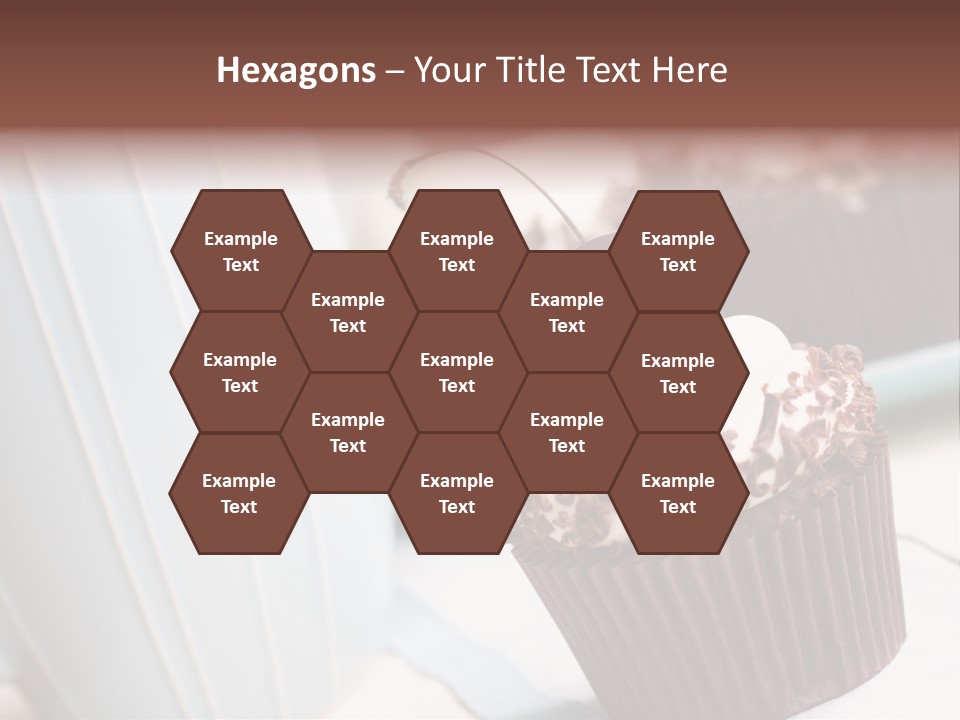 Whipped Food Frosted PowerPoint Template