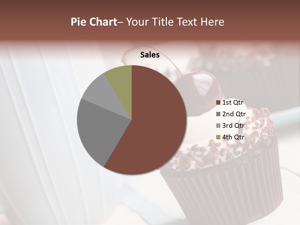 Whipped Food Frosted PowerPoint Template