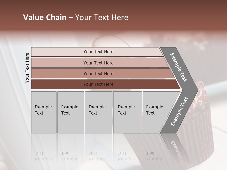 Whipped Food Frosted PowerPoint Template