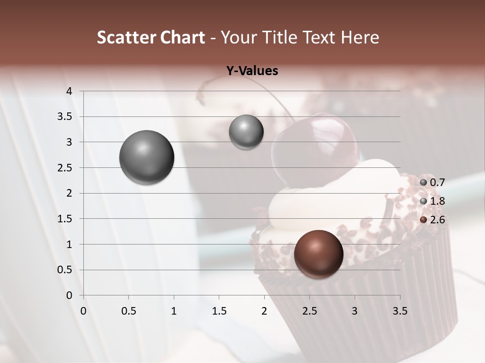 Whipped Food Frosted PowerPoint Template