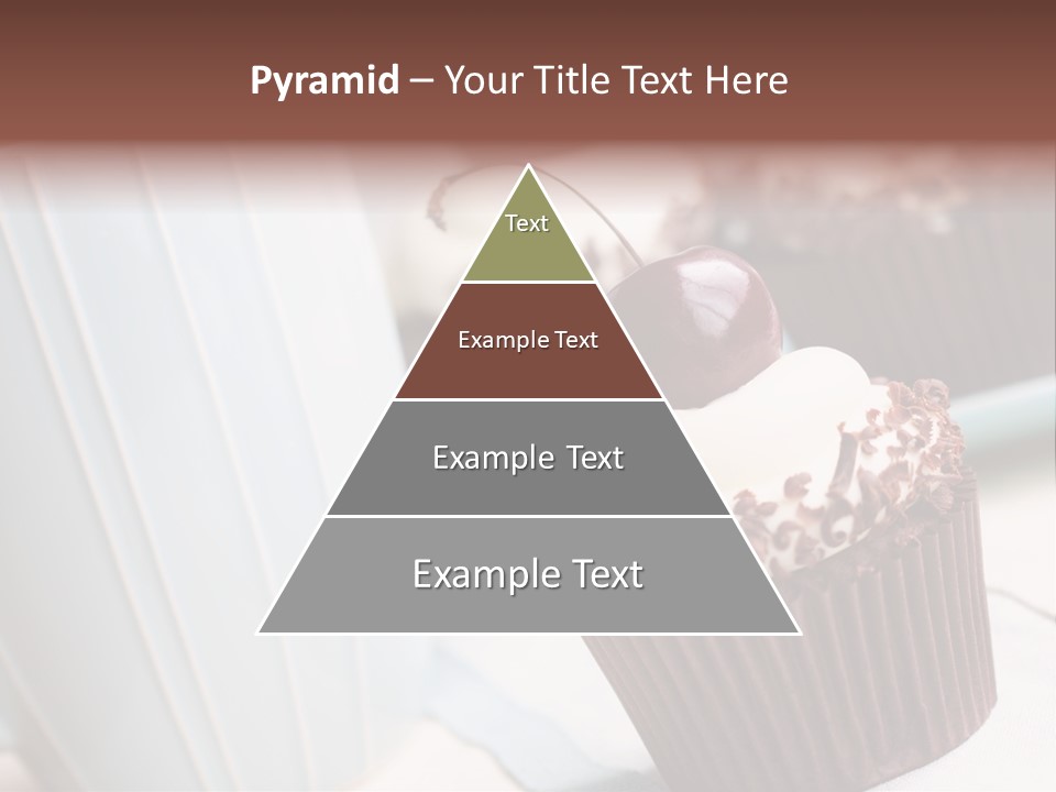 Whipped Food Frosted PowerPoint Template