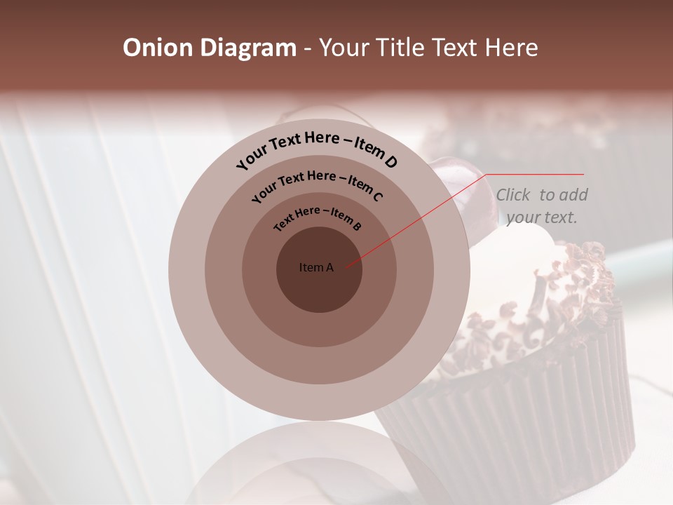 Whipped Food Frosted PowerPoint Template