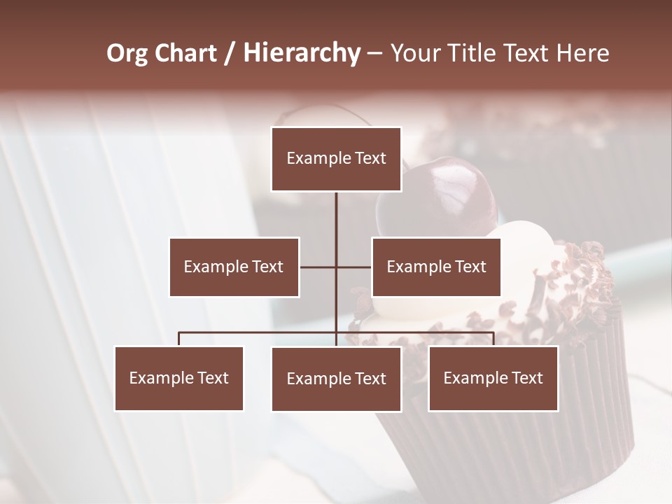 Whipped Food Frosted PowerPoint Template