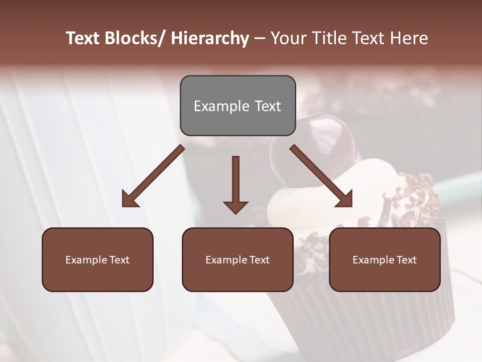 Whipped Food Frosted PowerPoint Template