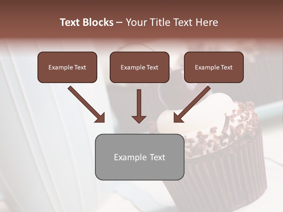 Whipped Food Frosted PowerPoint Template