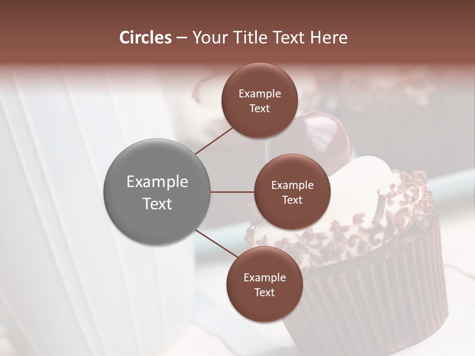 Whipped Food Frosted PowerPoint Template